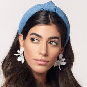Lele Sedoughi Small Paper Lilly Earrings